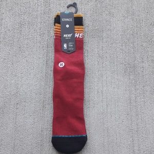 Stance NBA Miami Heat Hardwood Classics Socks
